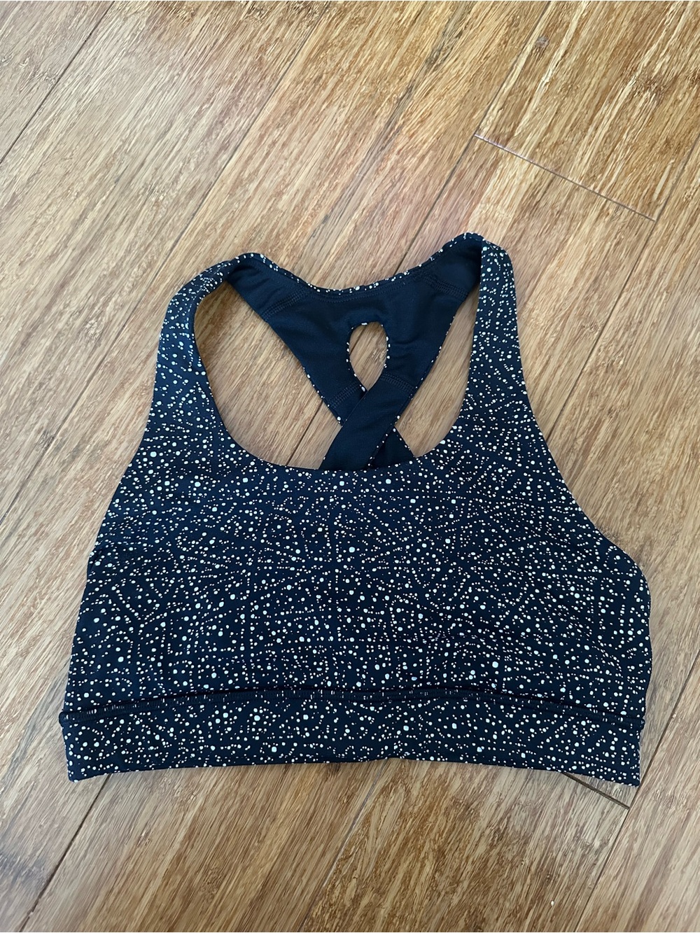 Lululemon Sports Bra - Black & White Size 4